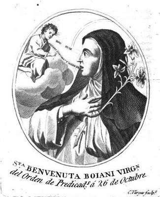 blažena Benvenuta Boiani - devica in redovnica