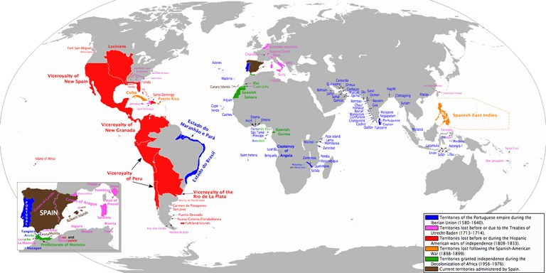 The Spanish Empire Through Time Colonial Art   Image Large